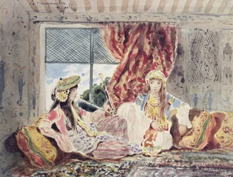 Tripoli, et Harem (wc på papir)
